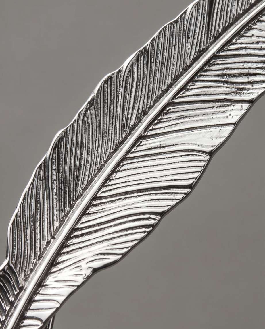 2H #ST08-S Silver Pick Lapel Pins