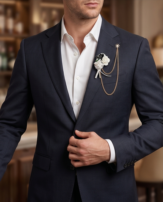 2H pick lapel Pins