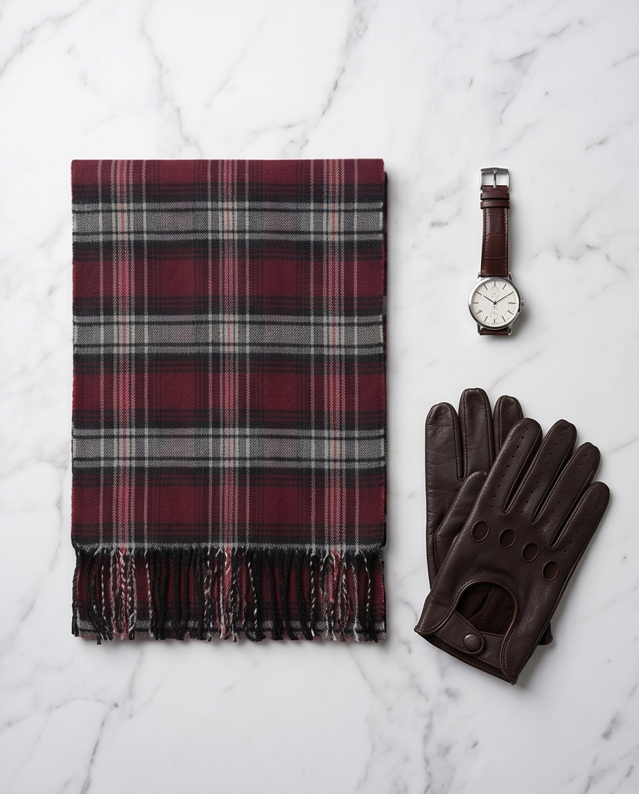2H Squares Scarf