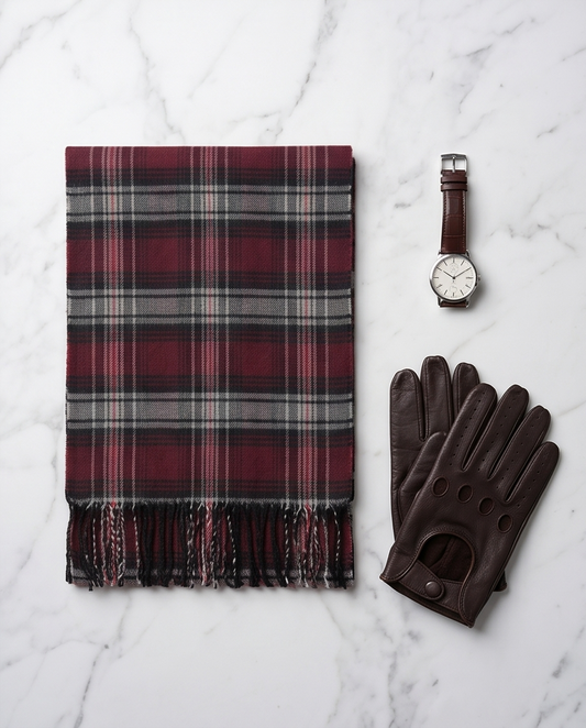 2H Squares Scarf