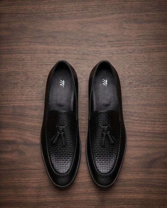 SALE! 2H #B02 Black Formal Shoes