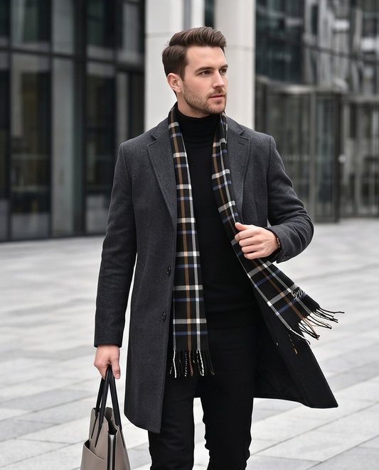 2H Squares Scarf
