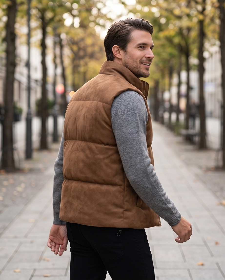 2H Havan Puffer Chamois Gilet