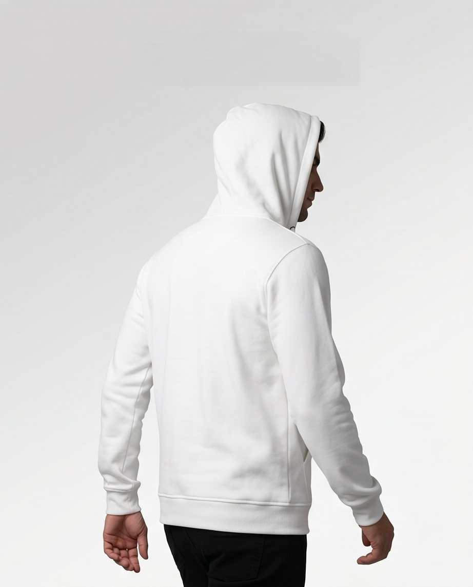 2H #9349 White Cardigan Cotton Sweater