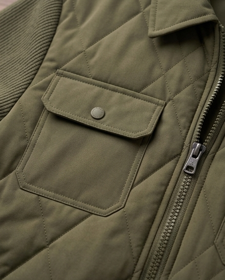 2H #88210 Khaki Casual Jacket