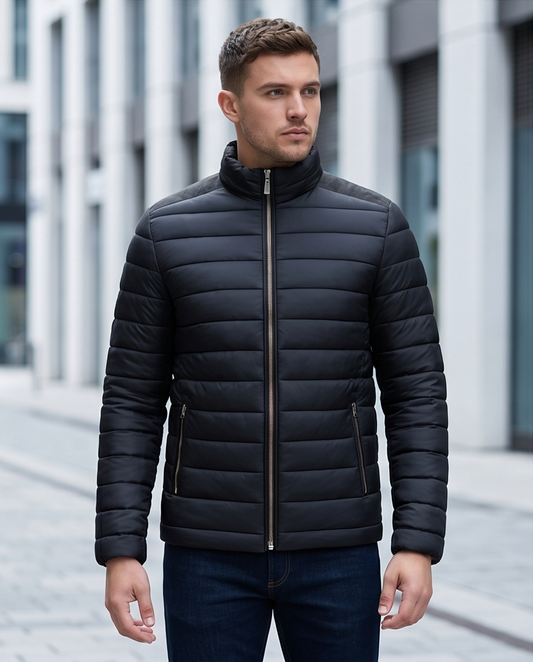 2H #22908 Black Winter Casual Jacket