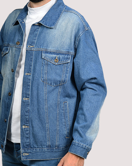 2H #21012 Denim Blue Jacket