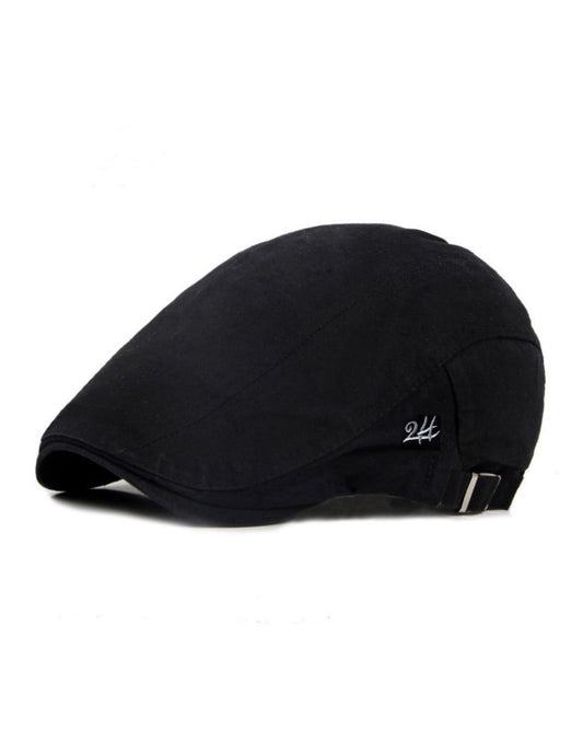 2H Black Cotton cap