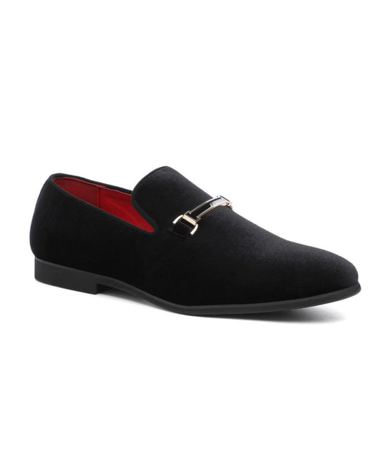 2H #9906 Black Chamois Classic Shoes