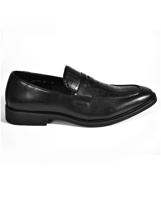 2H #110-102 Black Classic Shoes