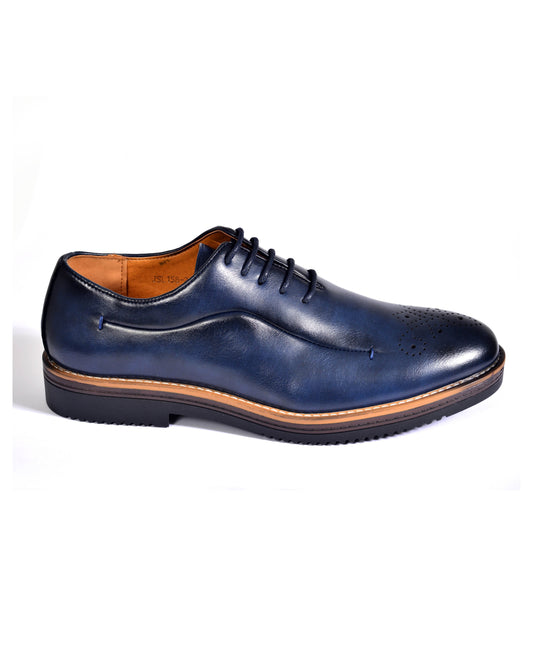 2H #158-2 Navy Classic Shoes