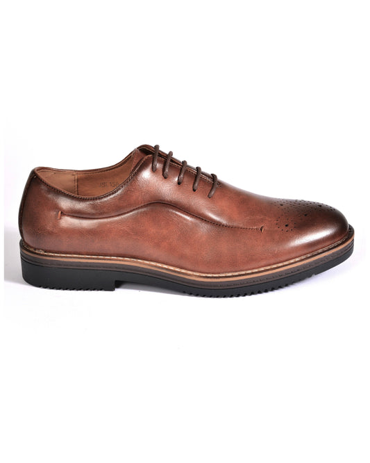 2H #158-2 Brown Classic Shoes
