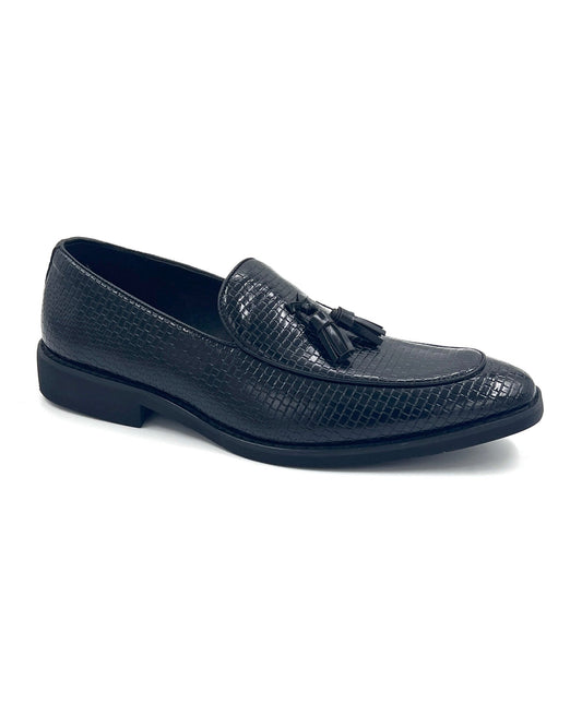 2H #B02 Black Classic Shoes