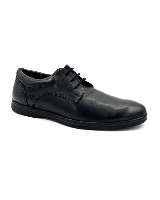 2H #9000 Black Casual Shoes