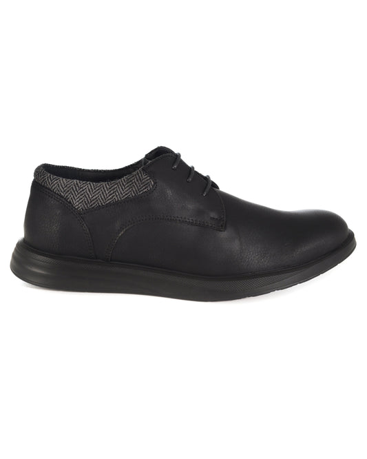 SALE! 2H 9000 Full Black Chamois Texture Casual Shoes