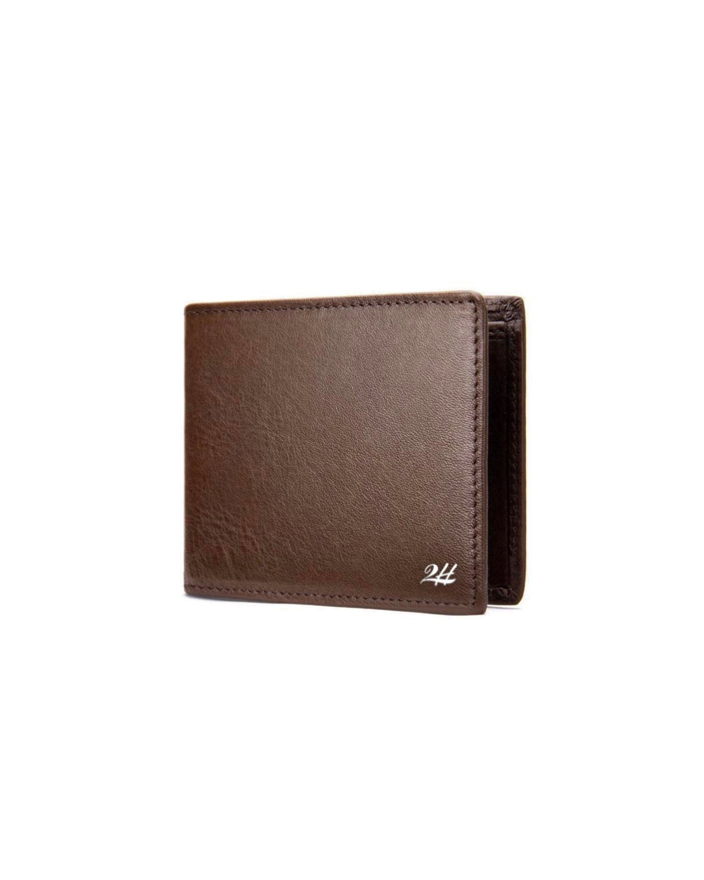 2H Brown Genuine Leather wallet