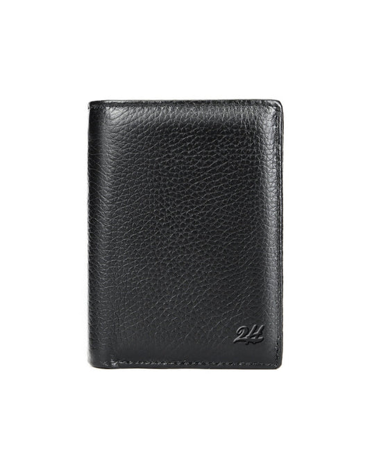 2H #1152 Black Genuine Leather Wallet