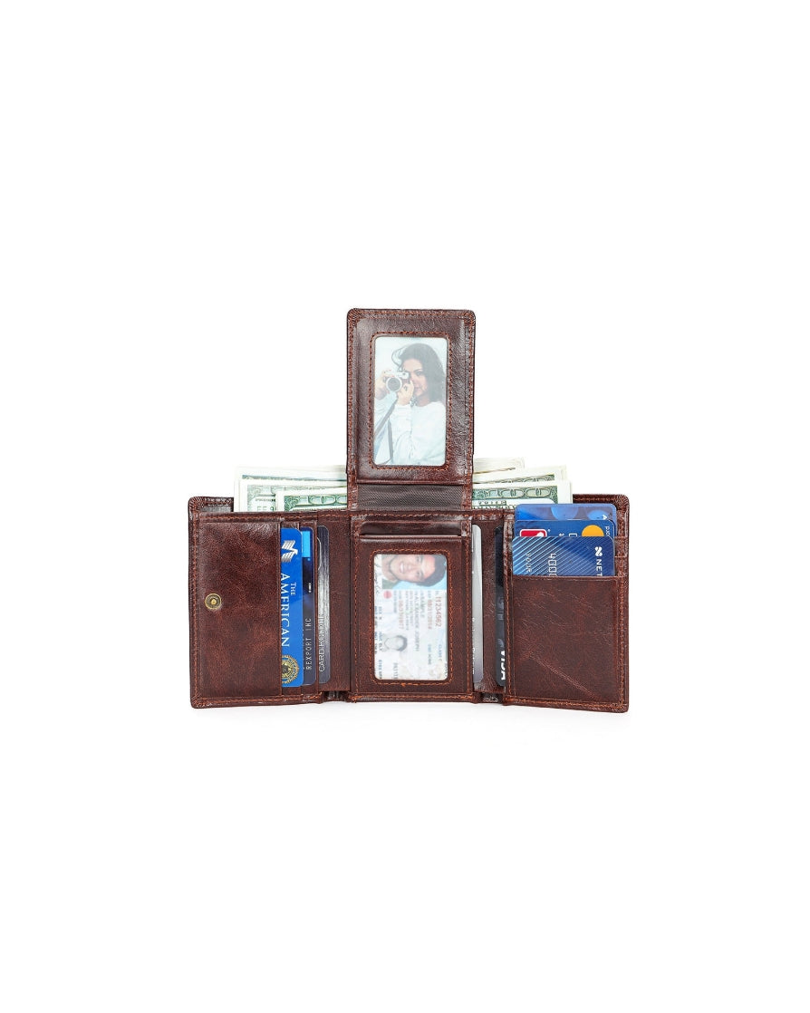 2H #1134 Genuine Leather Wallet