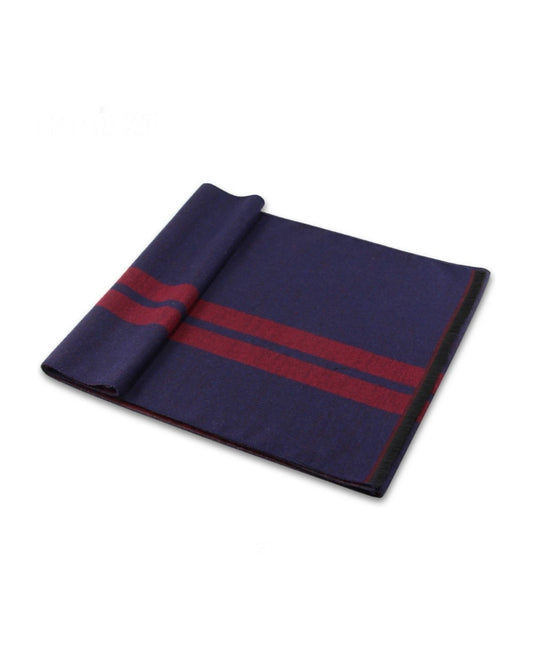 2H Navy/Red Scarf
