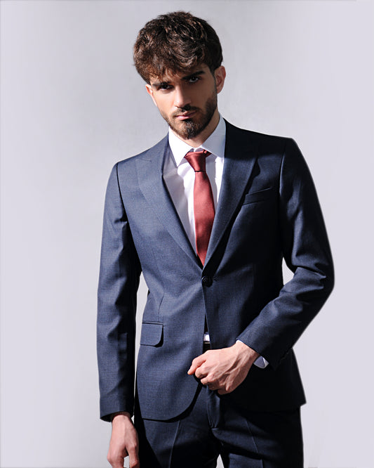 2H #2-6 Navy Casual Suit