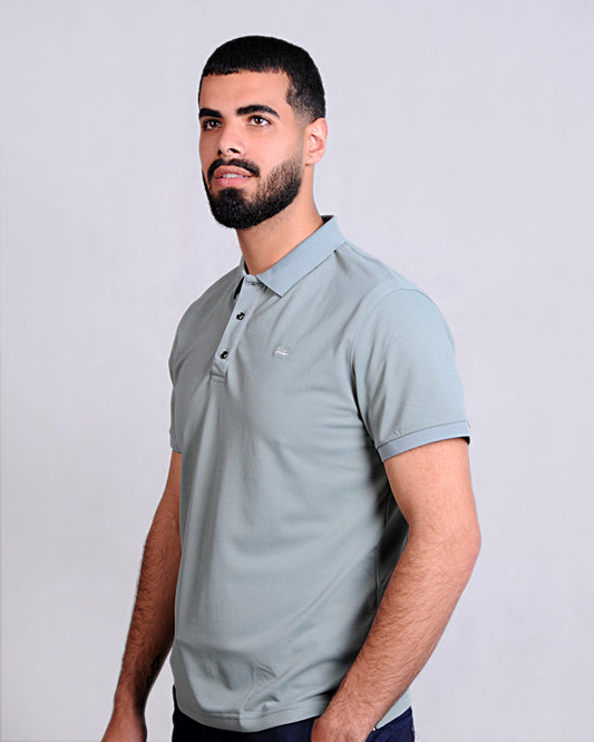 2H #CX.231 Light Green Polo T-shirt