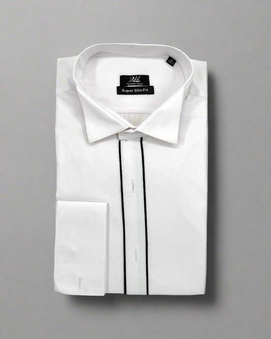 2H White Col Casse Classic Shirt
