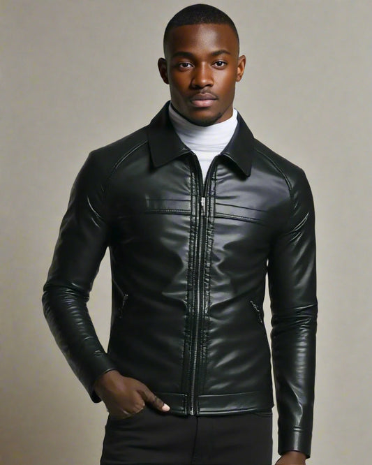 2H #8915 Leather Jacket