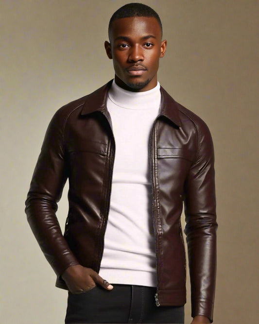 2H #8915 Leather Jacket