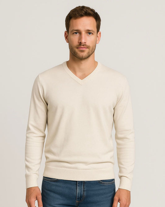 2H V-Neck Knitted Sweater