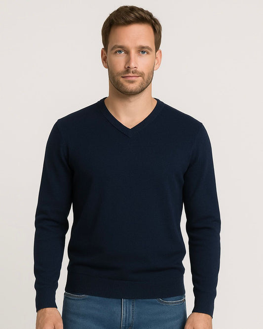 2H V-Neck Knitted Sweater