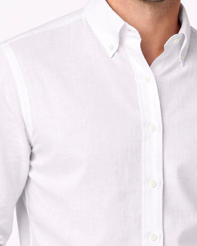 2H #25S8 Twill Cotton Regular Fit Shirt