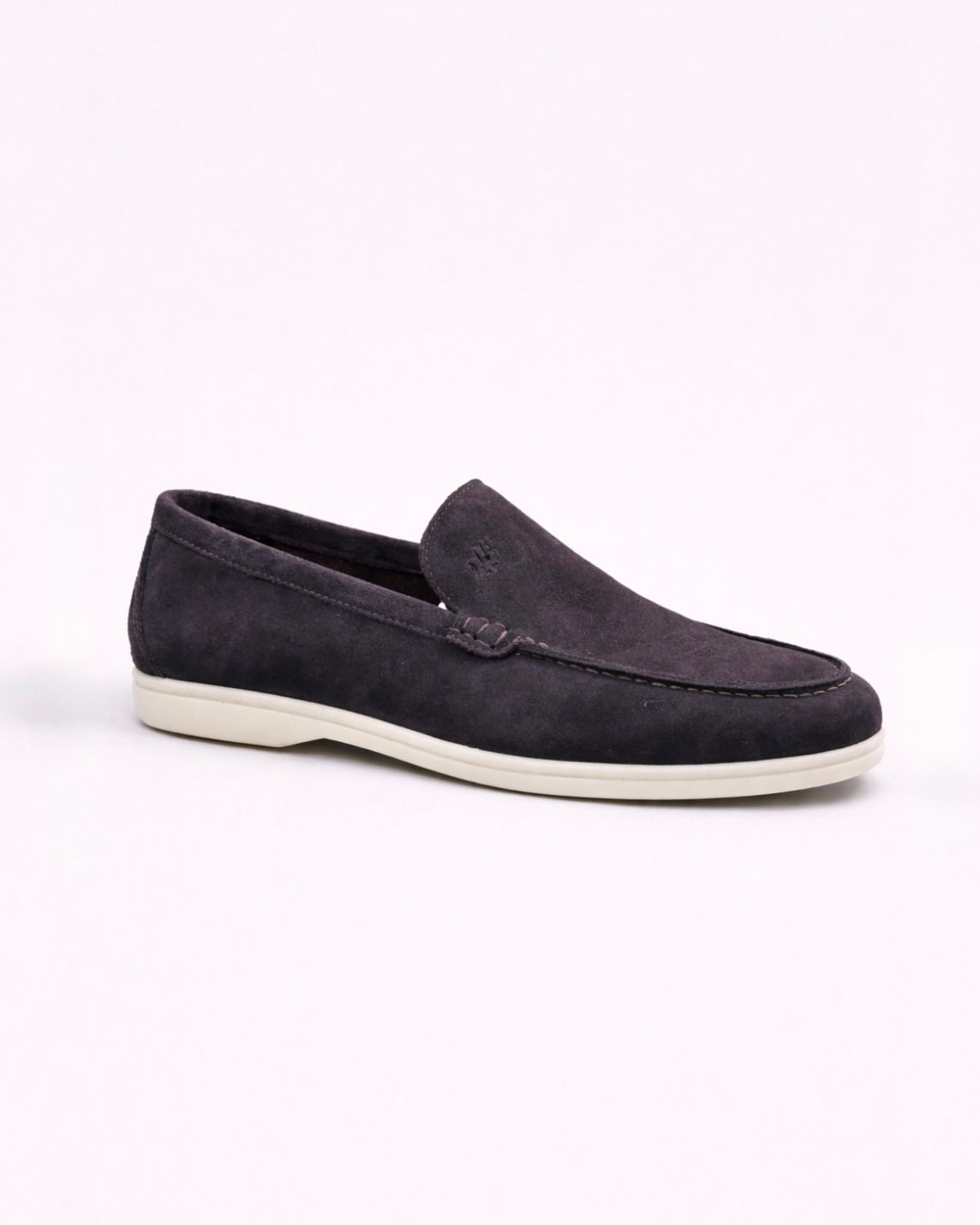 2H #18G Genuine Leather Chamois Coffee Casual Shoes