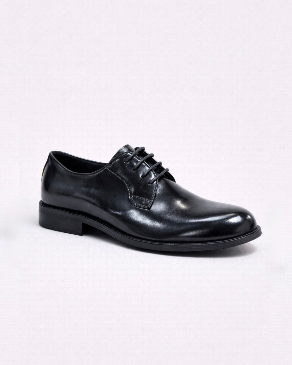 2H #13G Genuine Leather Shining Black Classic Shoes
