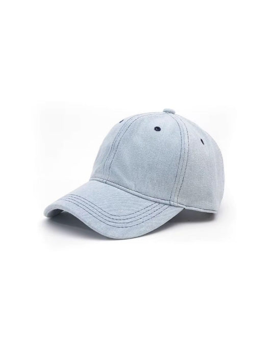2H Light Blue Jeans Cap