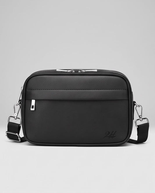 2H #9913 Black Shoulder Messenger Bag