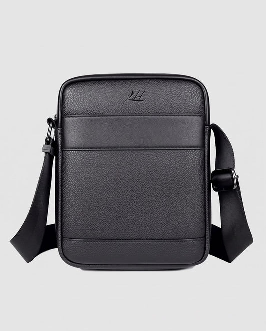 2H #SH31-2 Black Shoulder Messenger Bag