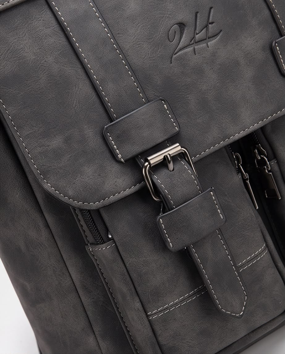 2H #D3229 Gray Shoulder Messenger Bag