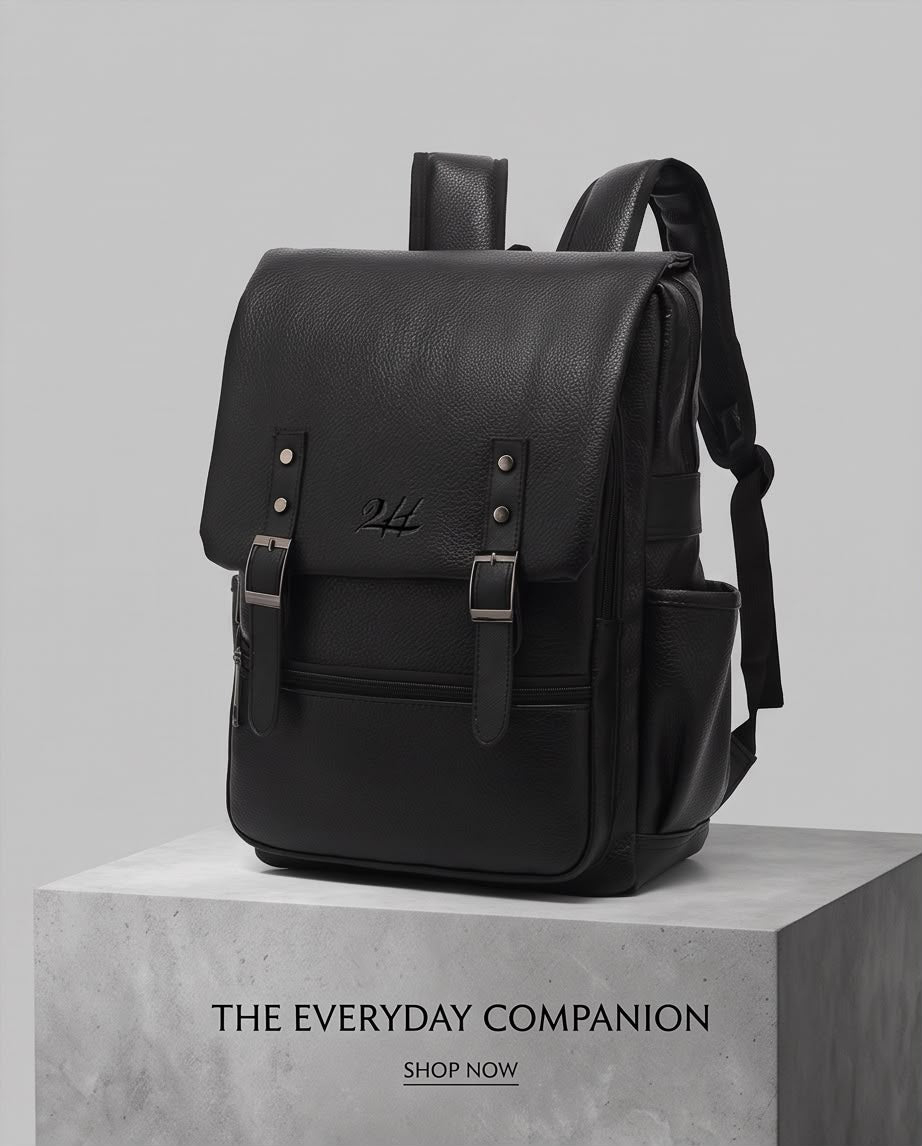 2H Black Backpack