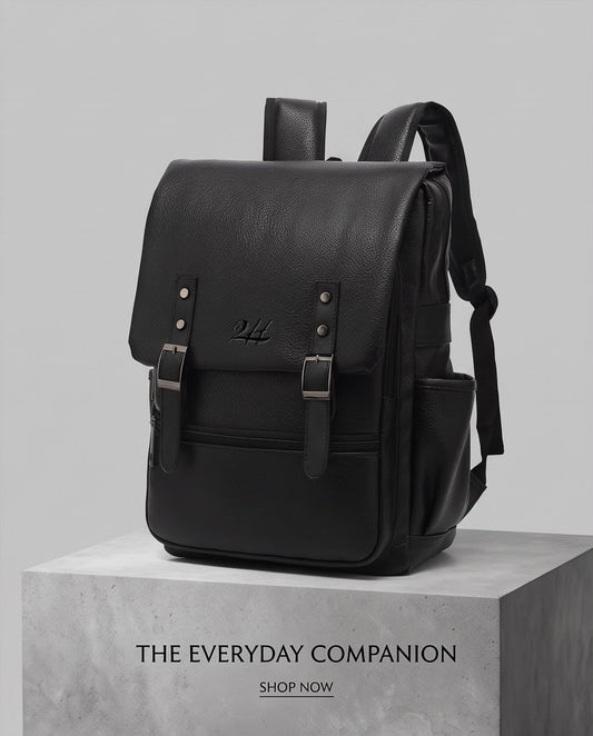 2H Black Backpack