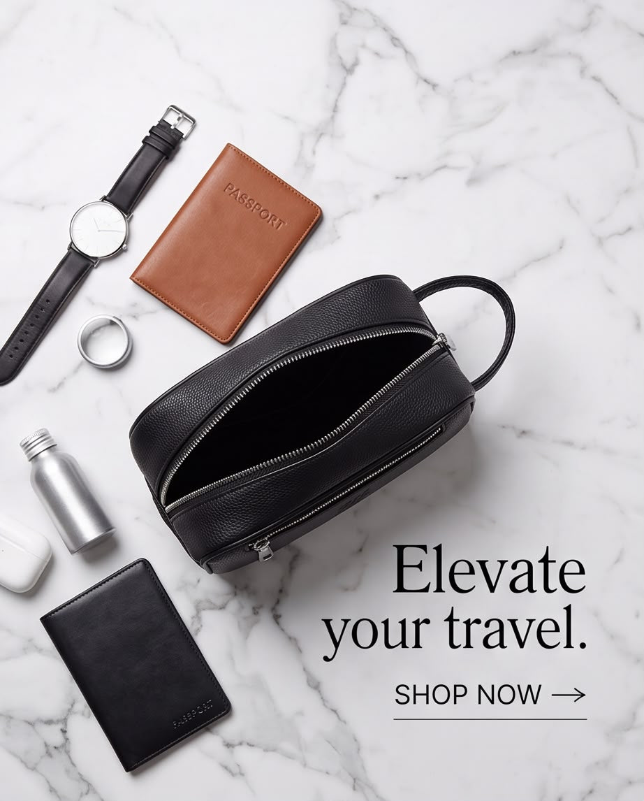 2H #8201 Black Clutch Bag With Lock