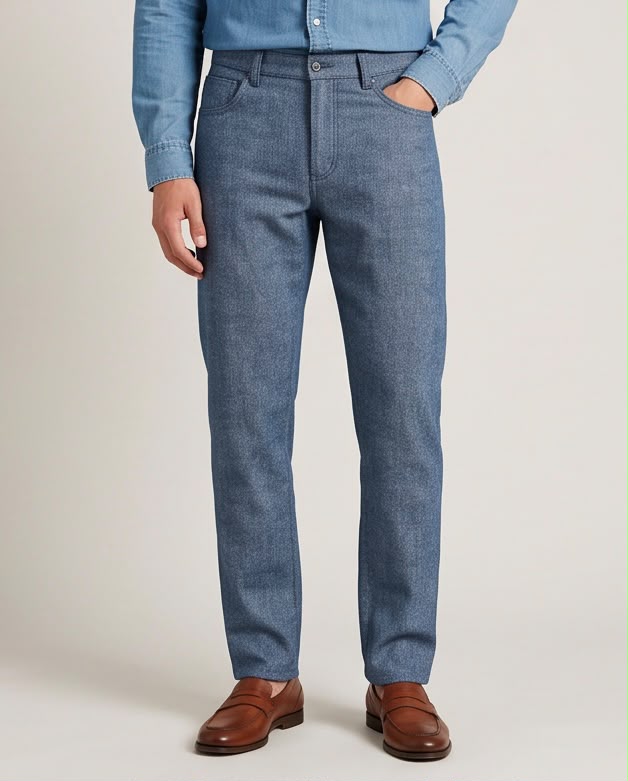 2H Five-Pocket Tweed Pant