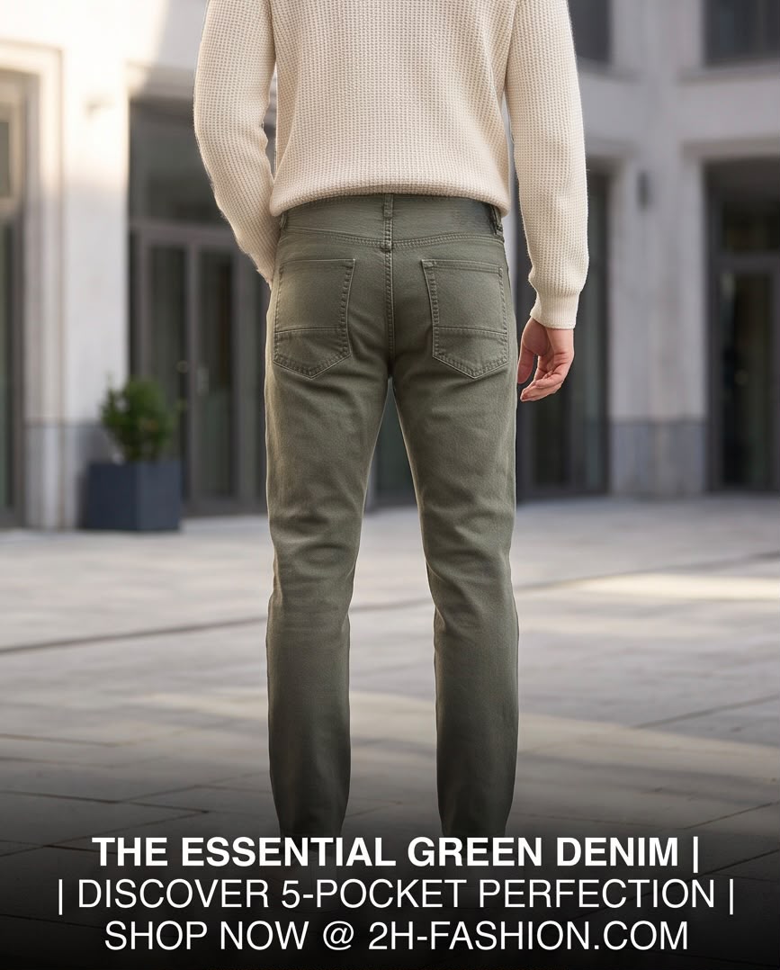 2H Five-Pocket Twill Pant