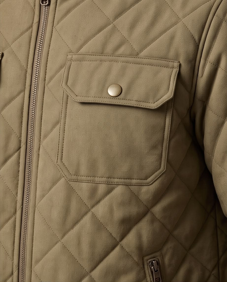 2H #88211 Khaki Casual Jacket