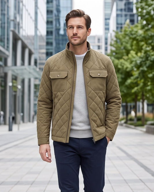 2H #88211 Khaki Casual Jacket