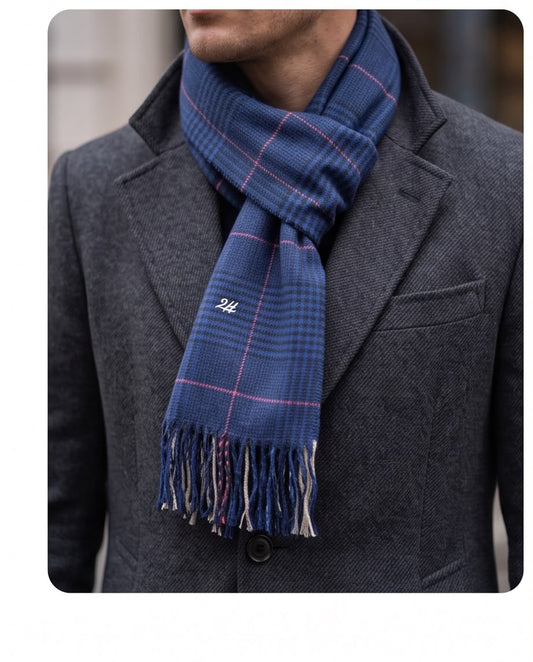 2H Navy Scarf