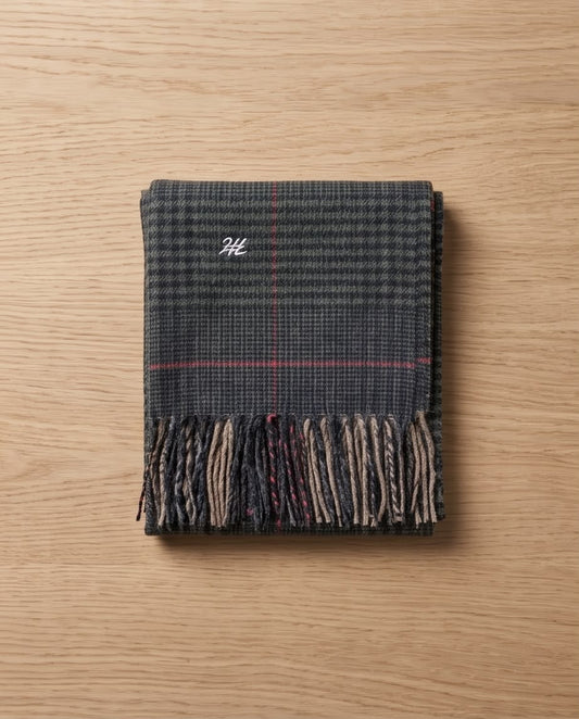 2H Dark Gray Scarf