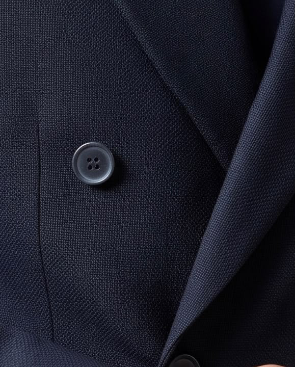 2H Navy Double Breasted Blazer