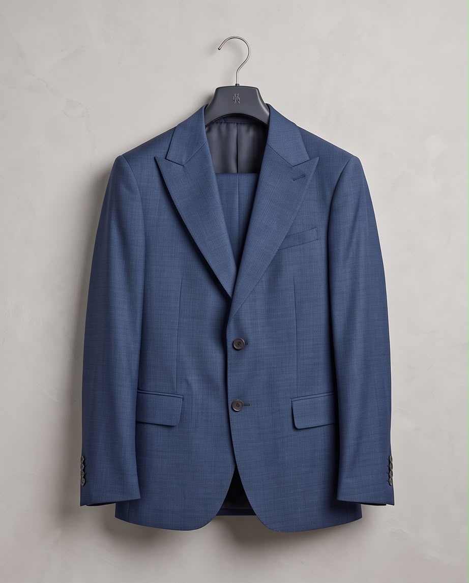 2H Dark Blue Filafil Suit