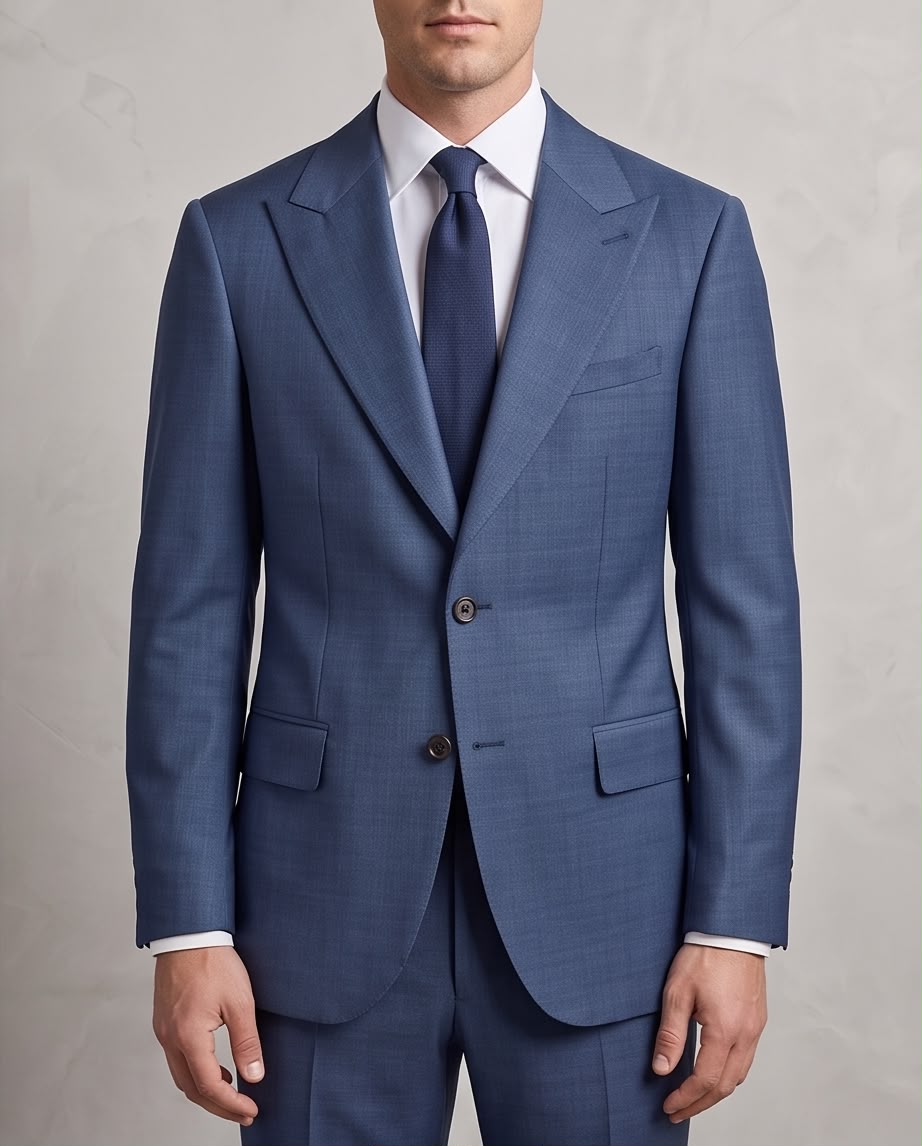 2H Dark Blue Filafil Suit