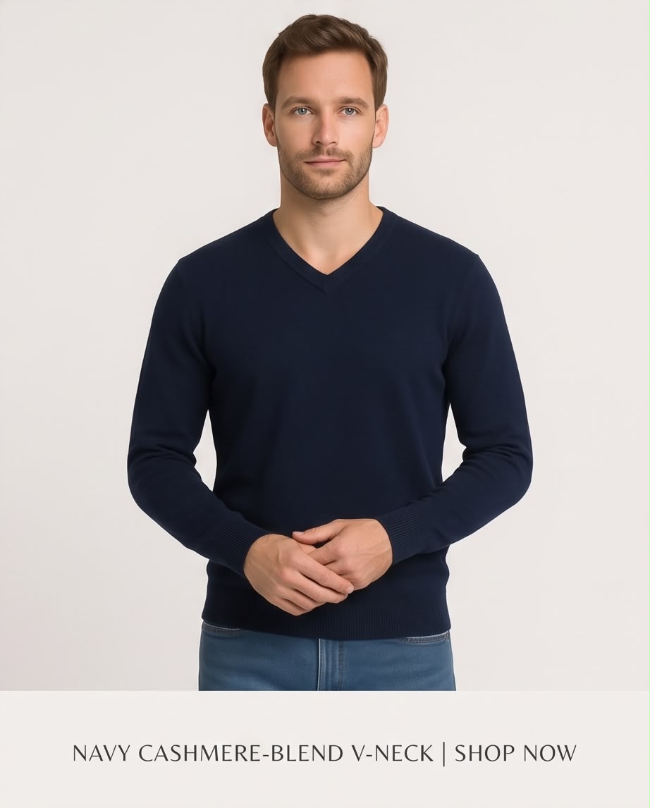 2H V-Neck Knitted Sweater
